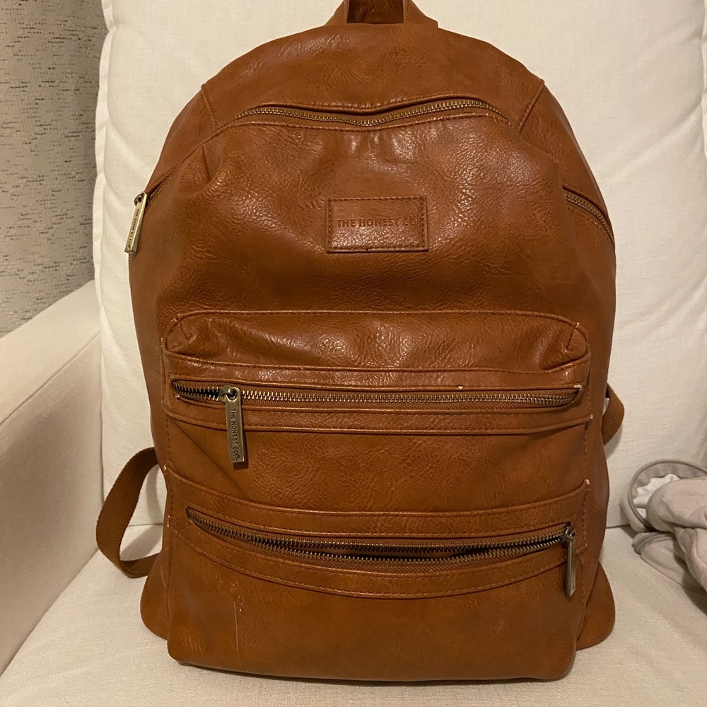 Honest Co city backpack diaper bag